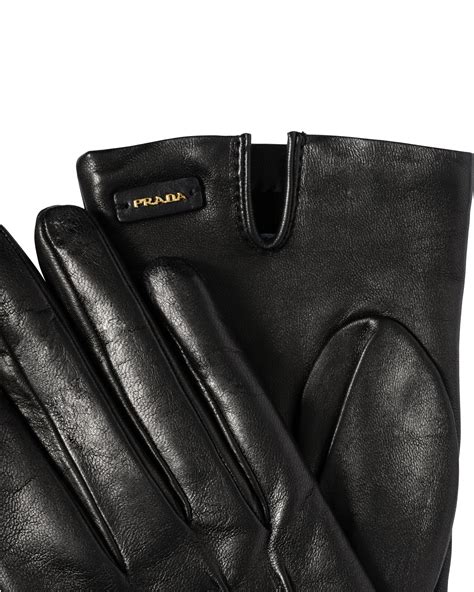 leather prada gloves mens price|prada leather gloves women's.